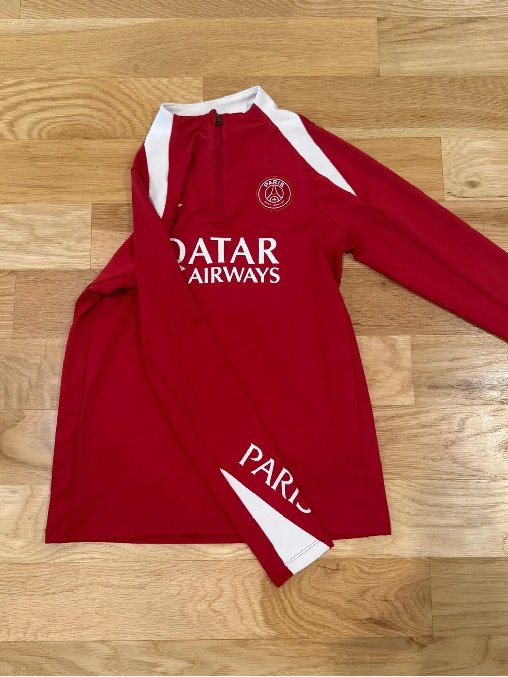 Nike Red quarter zip